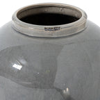 Wide Crackle Vase — 37cm High