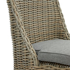 Braided Back Dining Chair