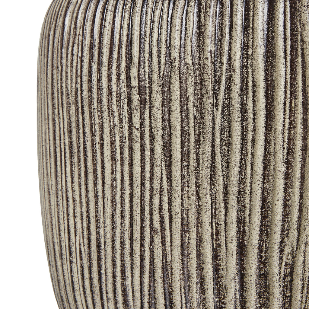 Ochre Groove Table Lamp