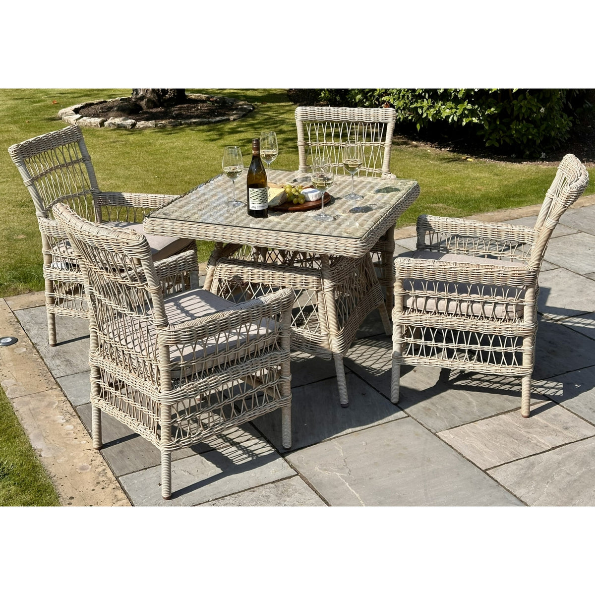 Wrapped Armweave Dining Chair
