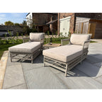 Woven Recline Sun Lounger Set