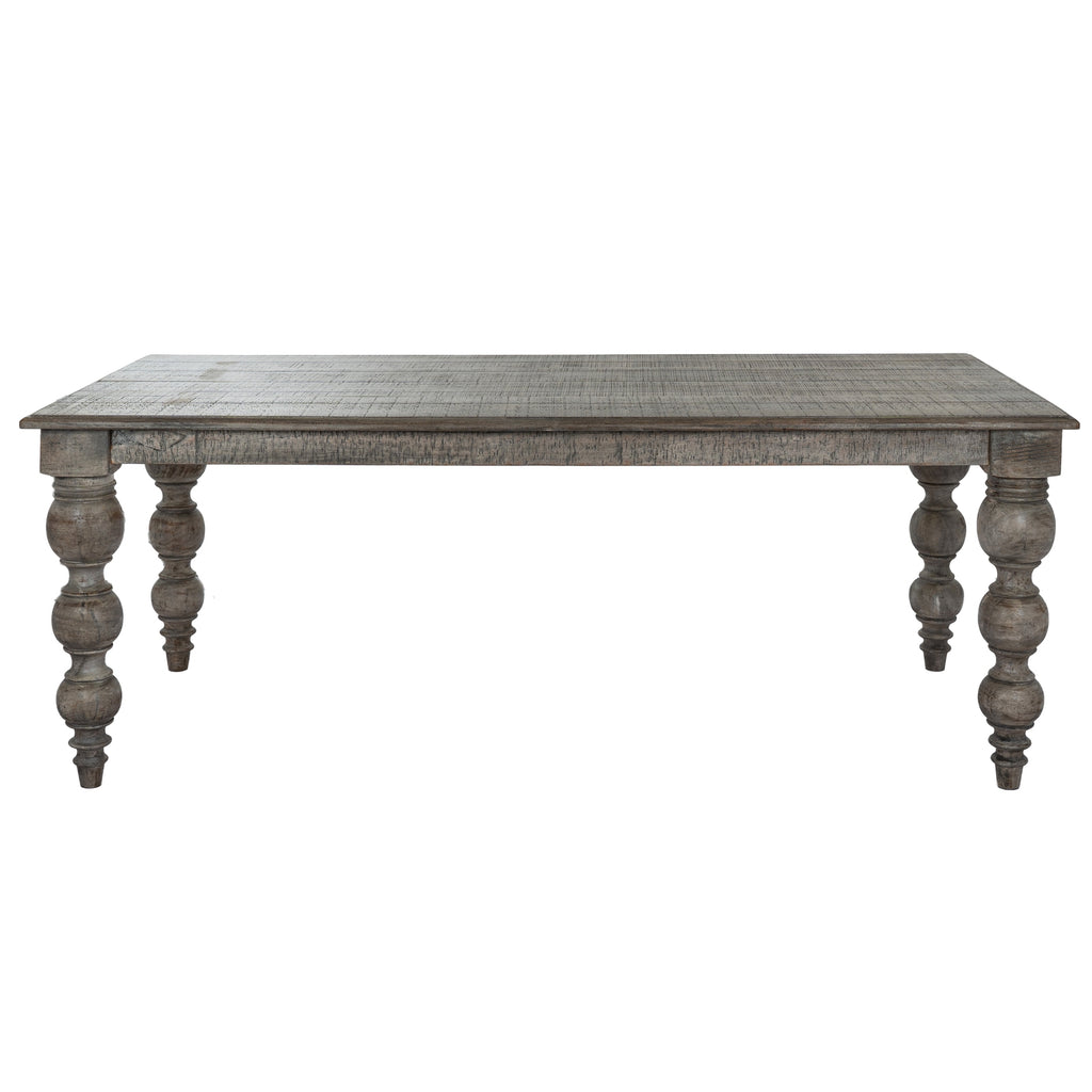 Turned Panel Dining Table