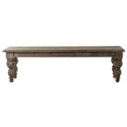 Turned Panel Bench