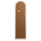 Archwithin & Radialgrid Wall Mirror — Three Columns, Pale Washed