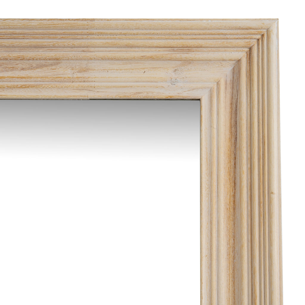 Wide Stepped Bands Wall Mirror — 180cm High