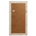 Wide Stepped Bands Wall Mirror — 120cm High