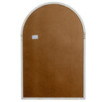 Archwithin & Radialgrid Wall Mirror — Four Columns, Pale Washed