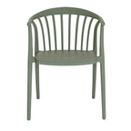 Wraprail Dining Chair — Green-Grey