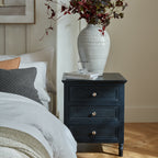 Black Drawerstack Side Table