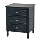 Contour Collection 3 Drawer Side Table