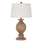 Brown Bulbbase Table Lamp