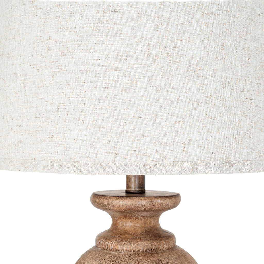 Brown Bulbbase Table Lamp