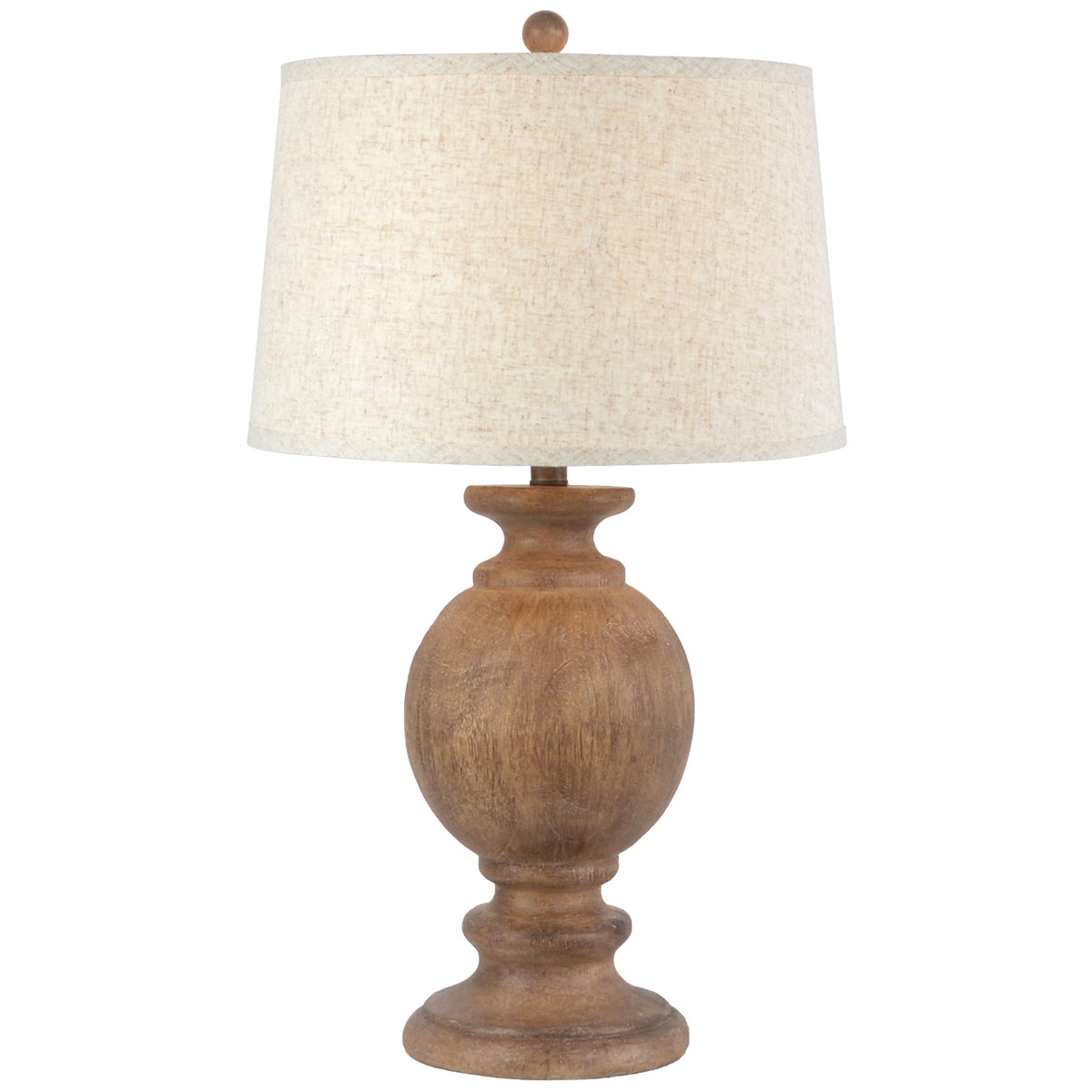 Brown Bulbbase Table Lamp