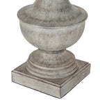 Whitegrey Urnplinth Table Lamp