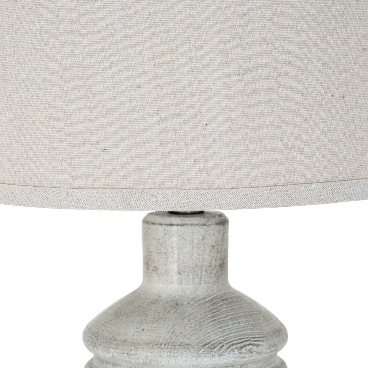 Whitegrey Bulbbase Table Lamp