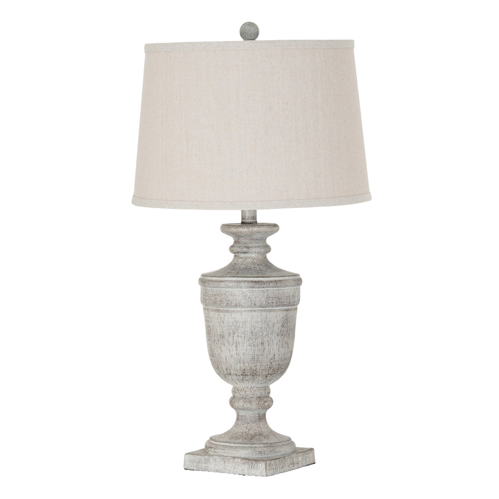 Whitegrey Urncup Table Lamp