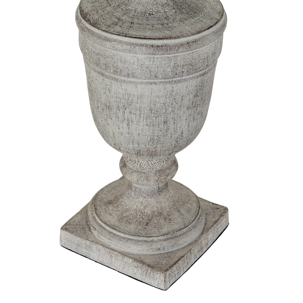 Whitegrey Urncup Table Lamp