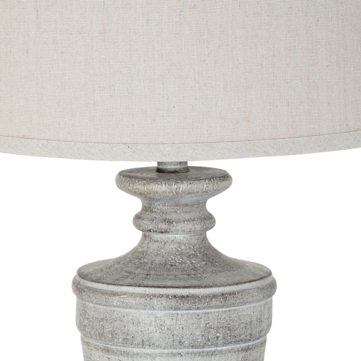 Whitegrey Urncup Table Lamp