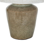 Olive Mottlejar Table Lamp