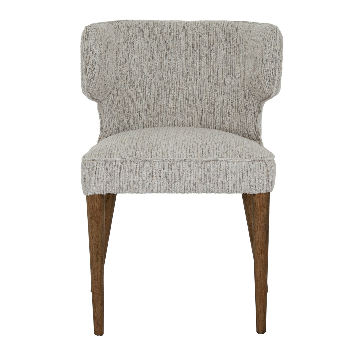 Piped Wrap Dining Chair — Mist Grey