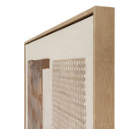 Twin Openweave Panels Framed Artwork