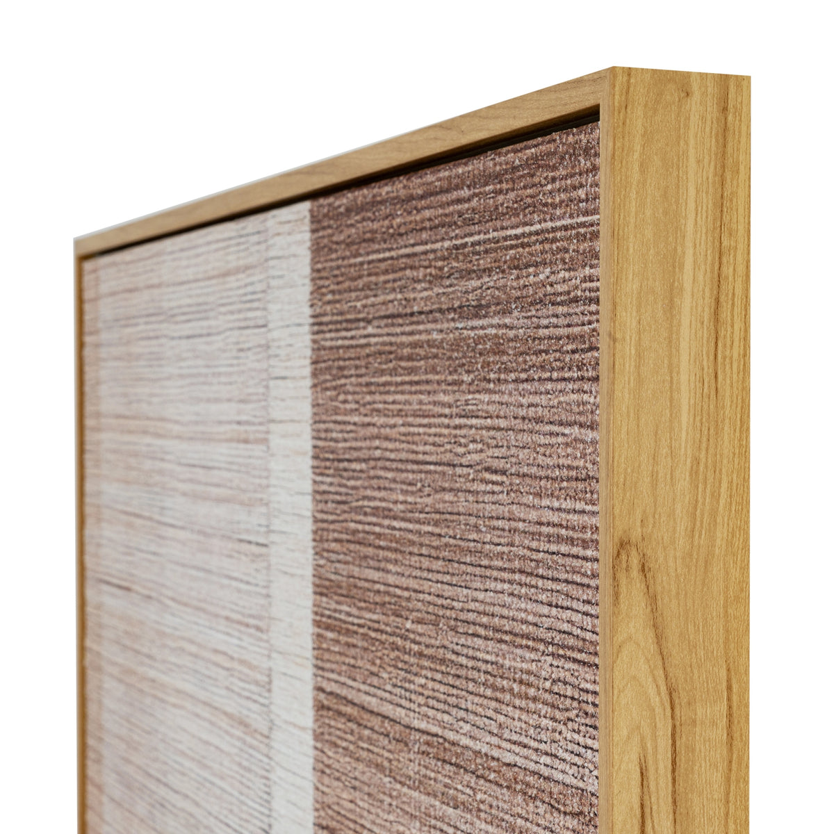 Cinnamon Interlock Framed Artwork