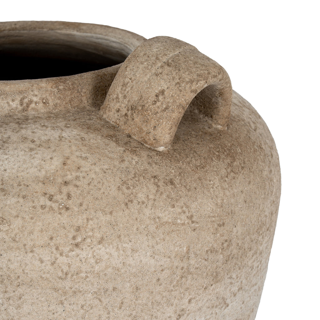 Sandy Twinloops Vase — 35cm High