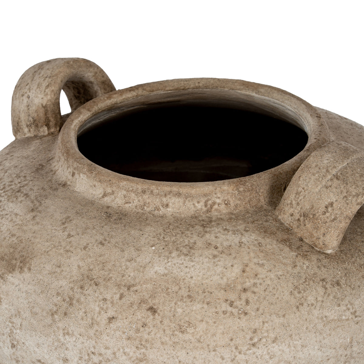 Sandy Twinloops Vase — 35cm High