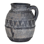 Charcoal Incised Bands Decorative Jug