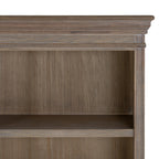 Threebay Cornice Dresser-Top Shelving Unit