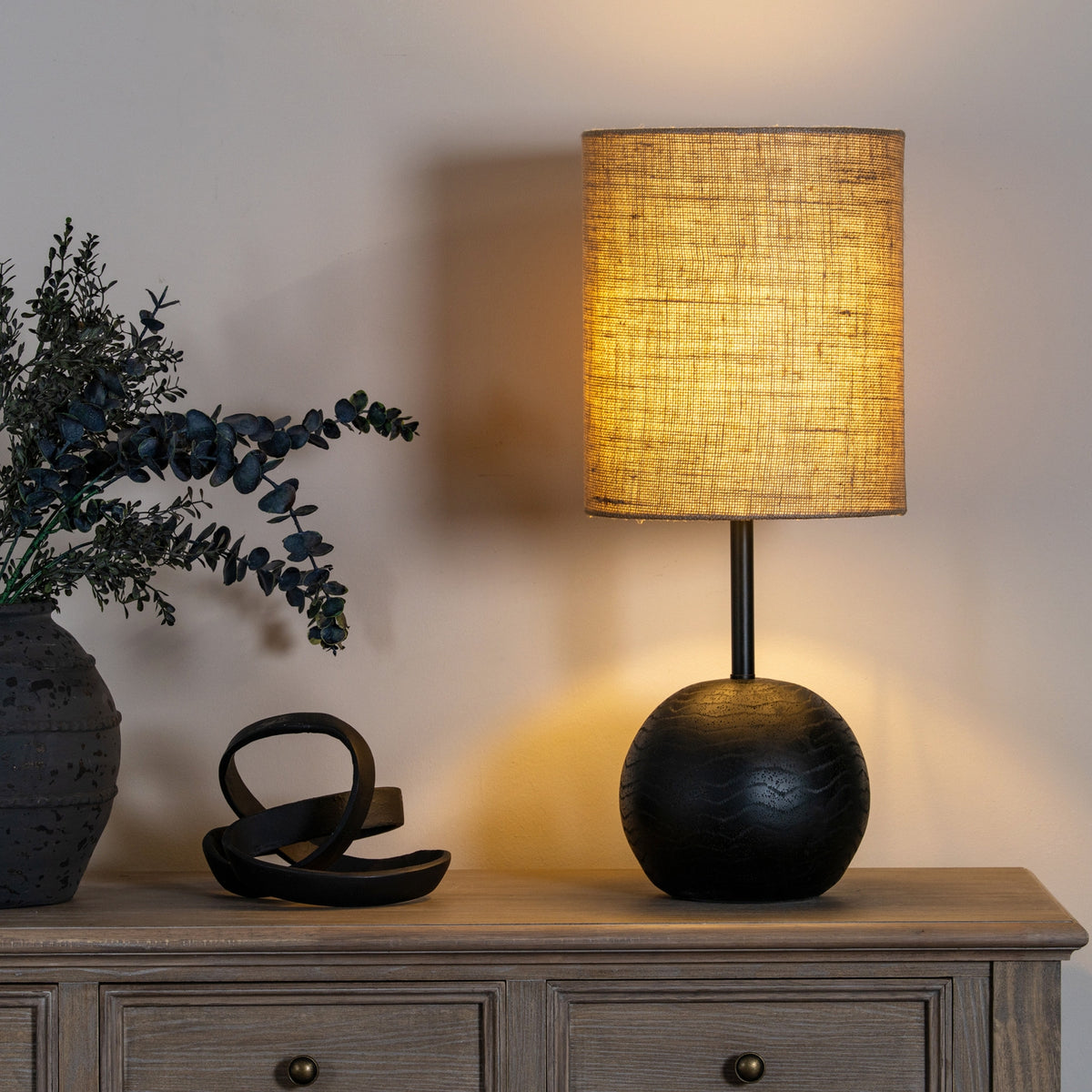 Whorl Base Table Lamp