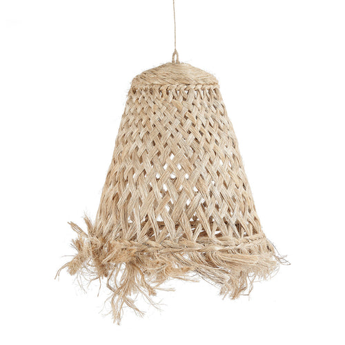 Abaca Jelly Fish Pendant Light – Natural, Medium