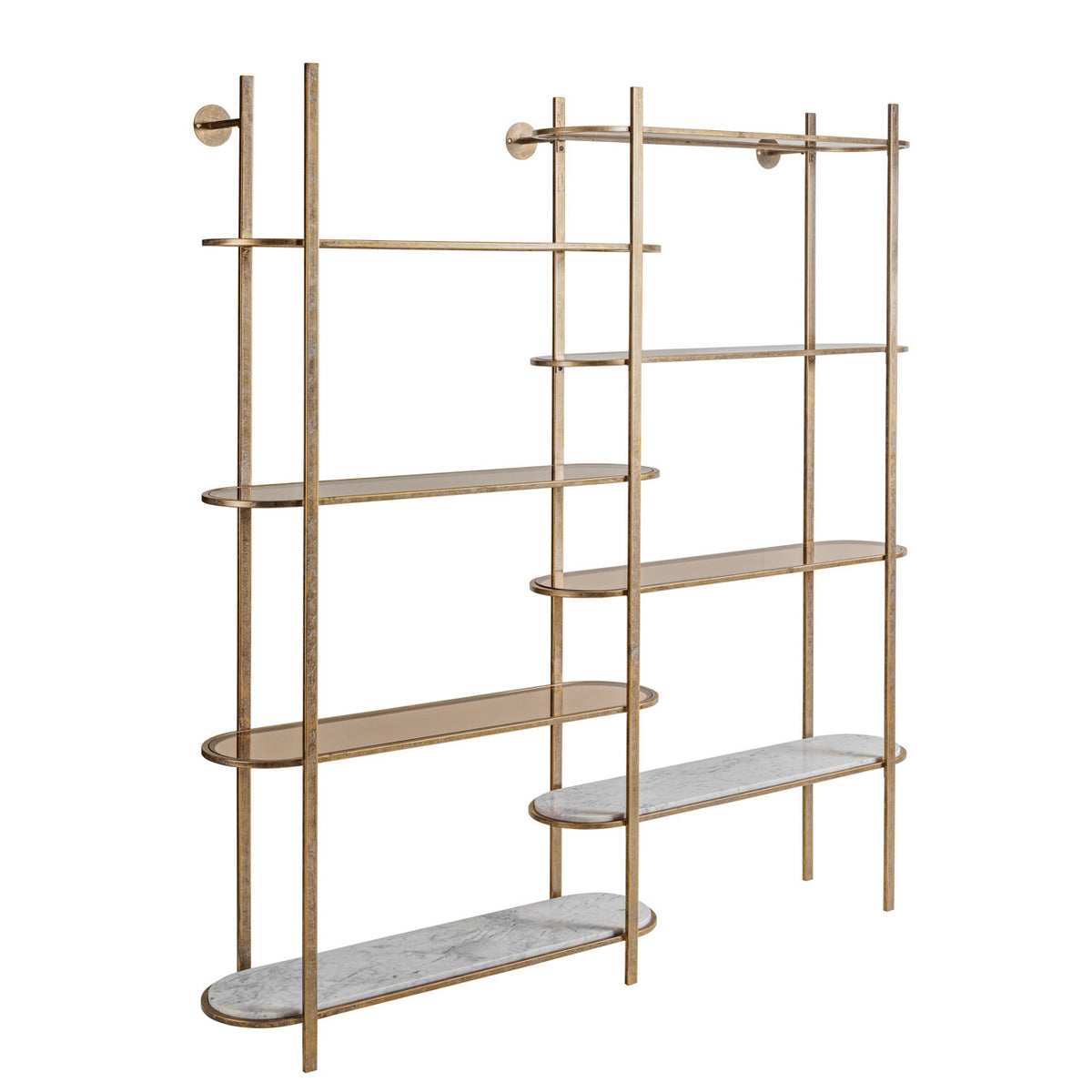Aedicule Shelving — Open