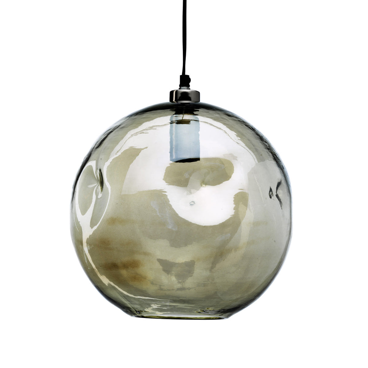 Bubbella Recycled Glass Pendant Light – Pale Green