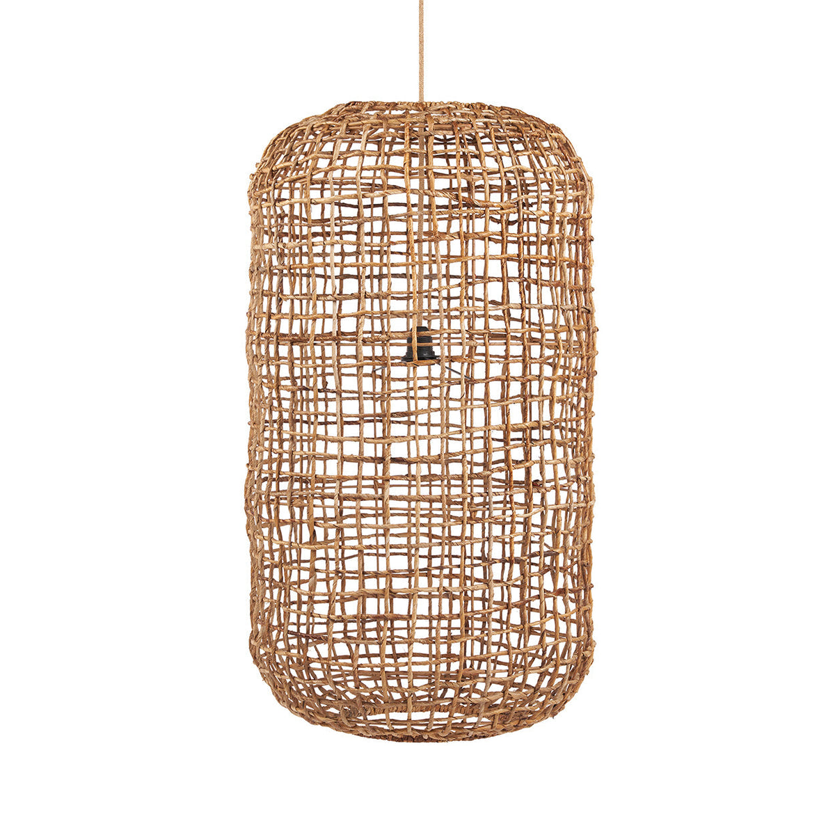 Kuso Banana Leaf Pendant Light – Natural, Extra Large — front product view