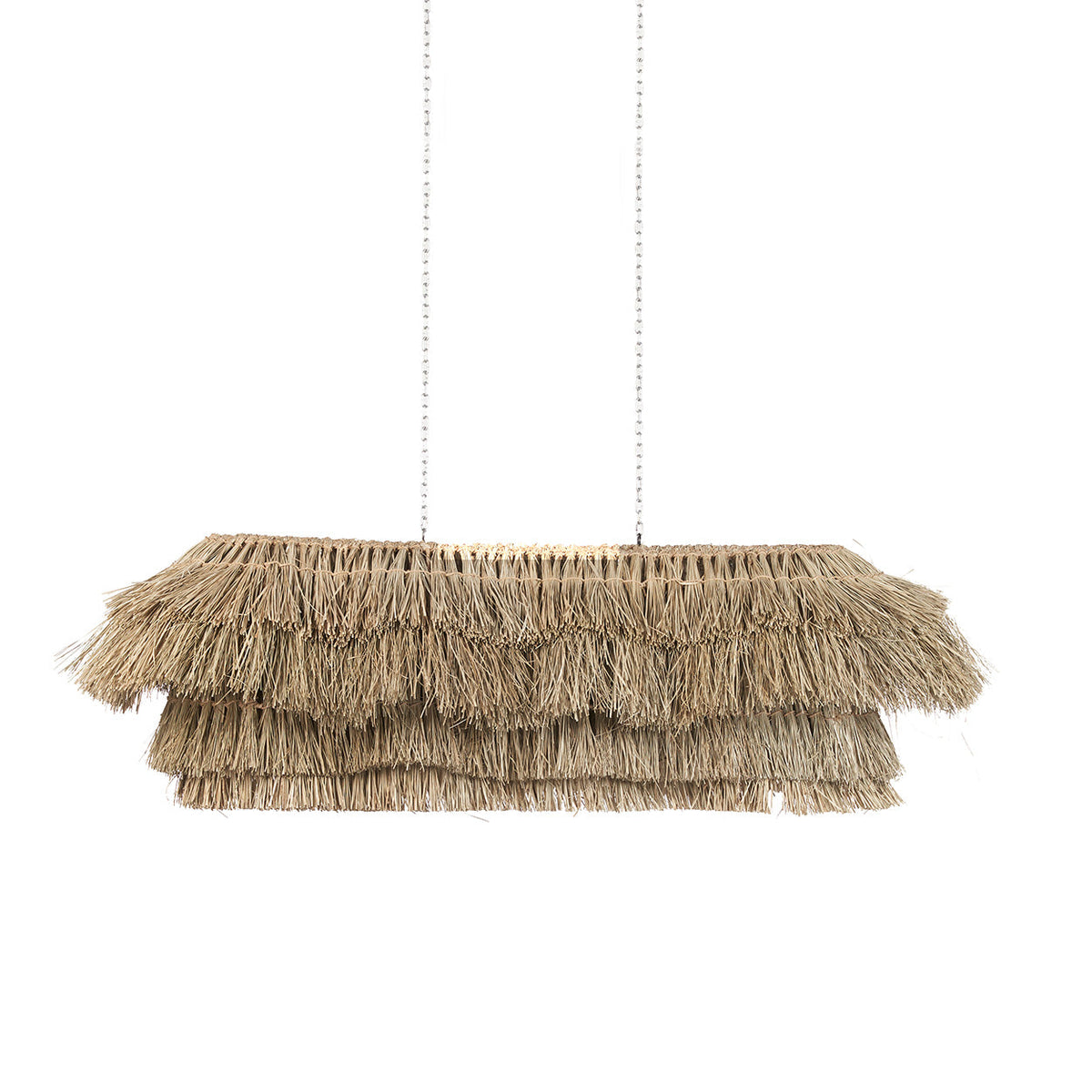 Nyang Nyang Seagrass Pendant Light – Natural — front product view