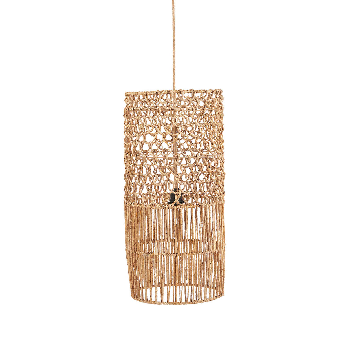 Takuhanki Banana Leaf Pendant Light – Natural, Large – product view