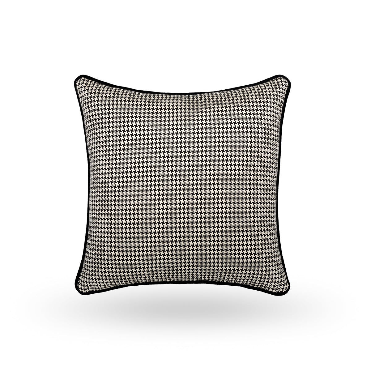 Tavira Cushion with Black Piping