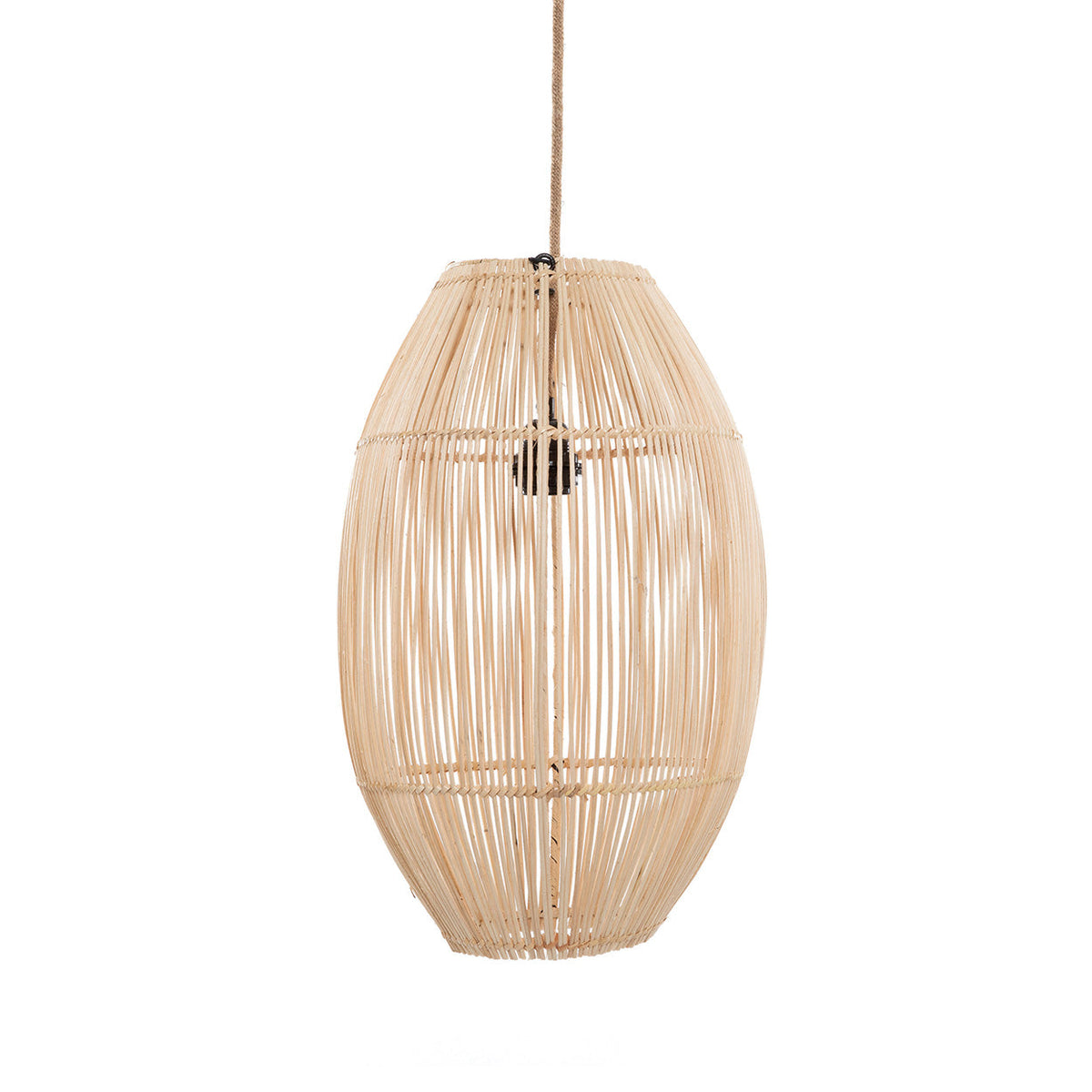Zuri Rattan Pendant Light – Natural, Medium – product view